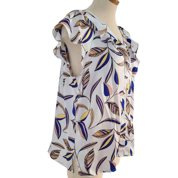 Liz Claiborne Vneck Blouse, size L - Picture 7 of 10